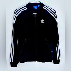 Worn Once! Adidas Originals Treefoil Superstar Bomber Double Lined Track Jacket